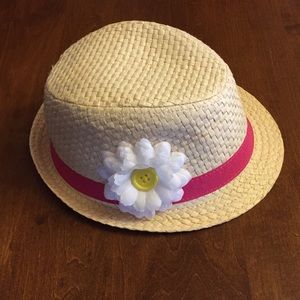 1989 Place Childrens Fedora Summer Hat 12-24 mos
